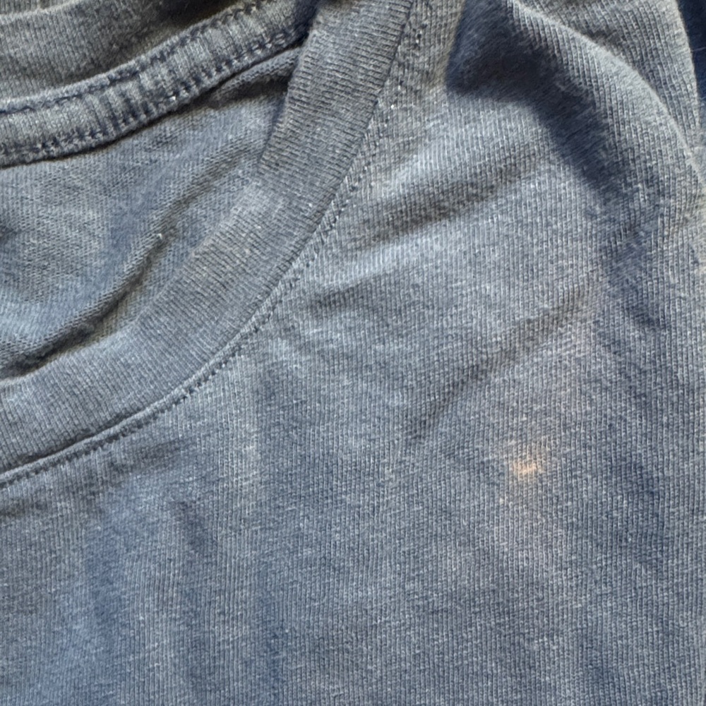 A.P.C. Blue Short Sleeve Tee - Picture 6 of 6